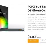 Pixel Film Studiosの無料プラグイン「LUT Loader」を使ってFCPXでLUTをあてる方法